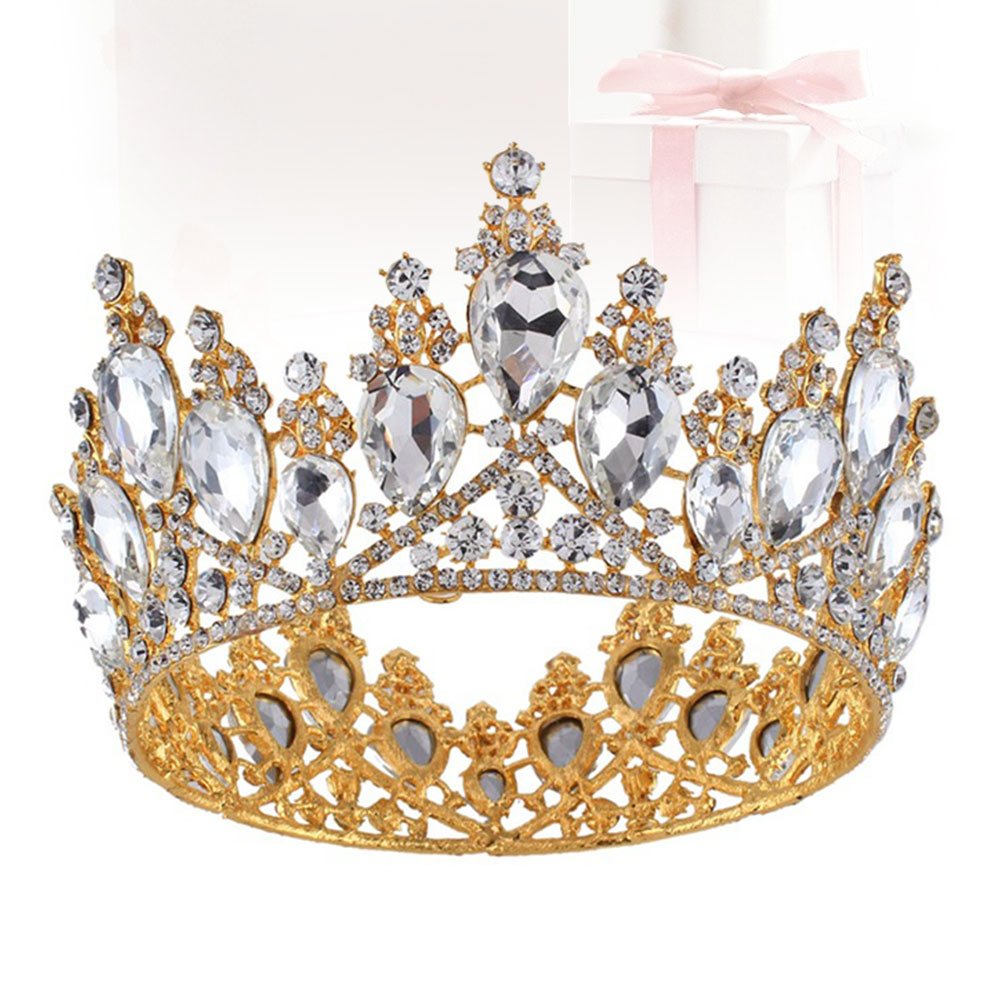 1 ks barokové koruny Tiara Vintage Rim to