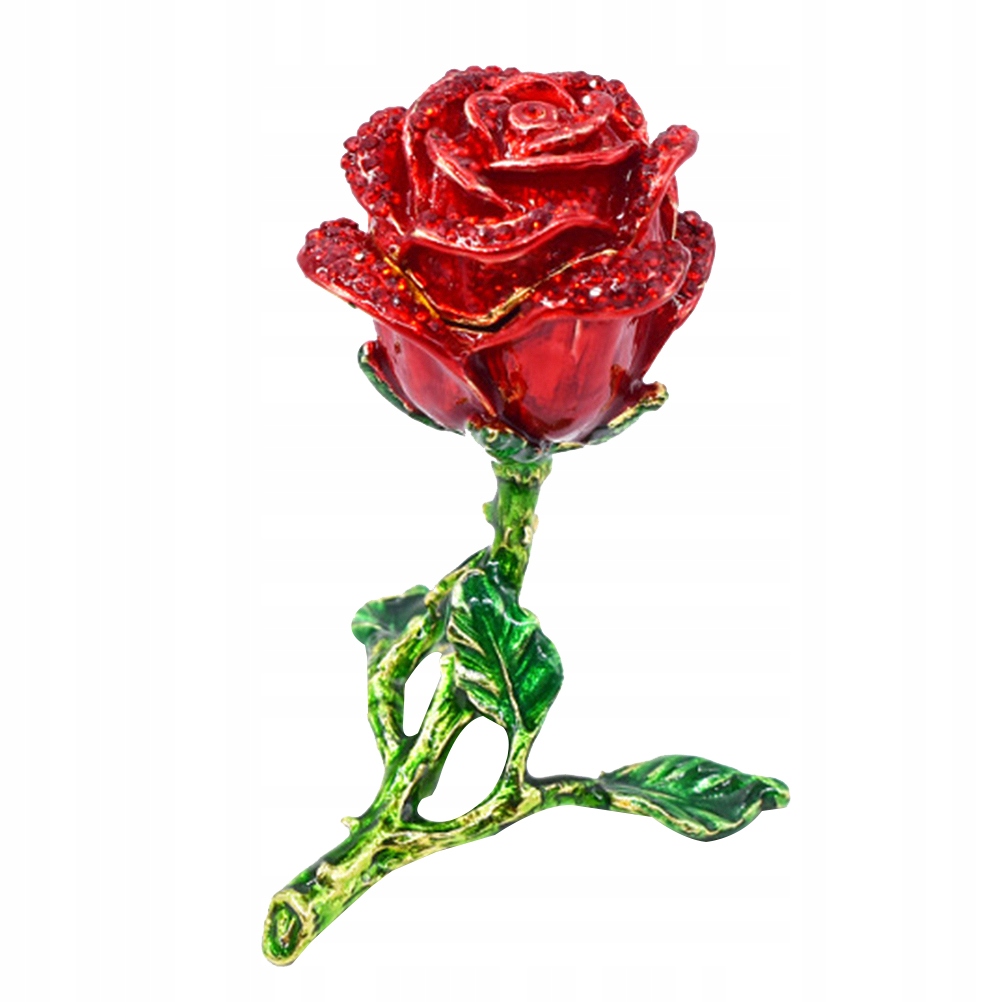 1 ks Prsteň s kvetom Diamante Rose so sv