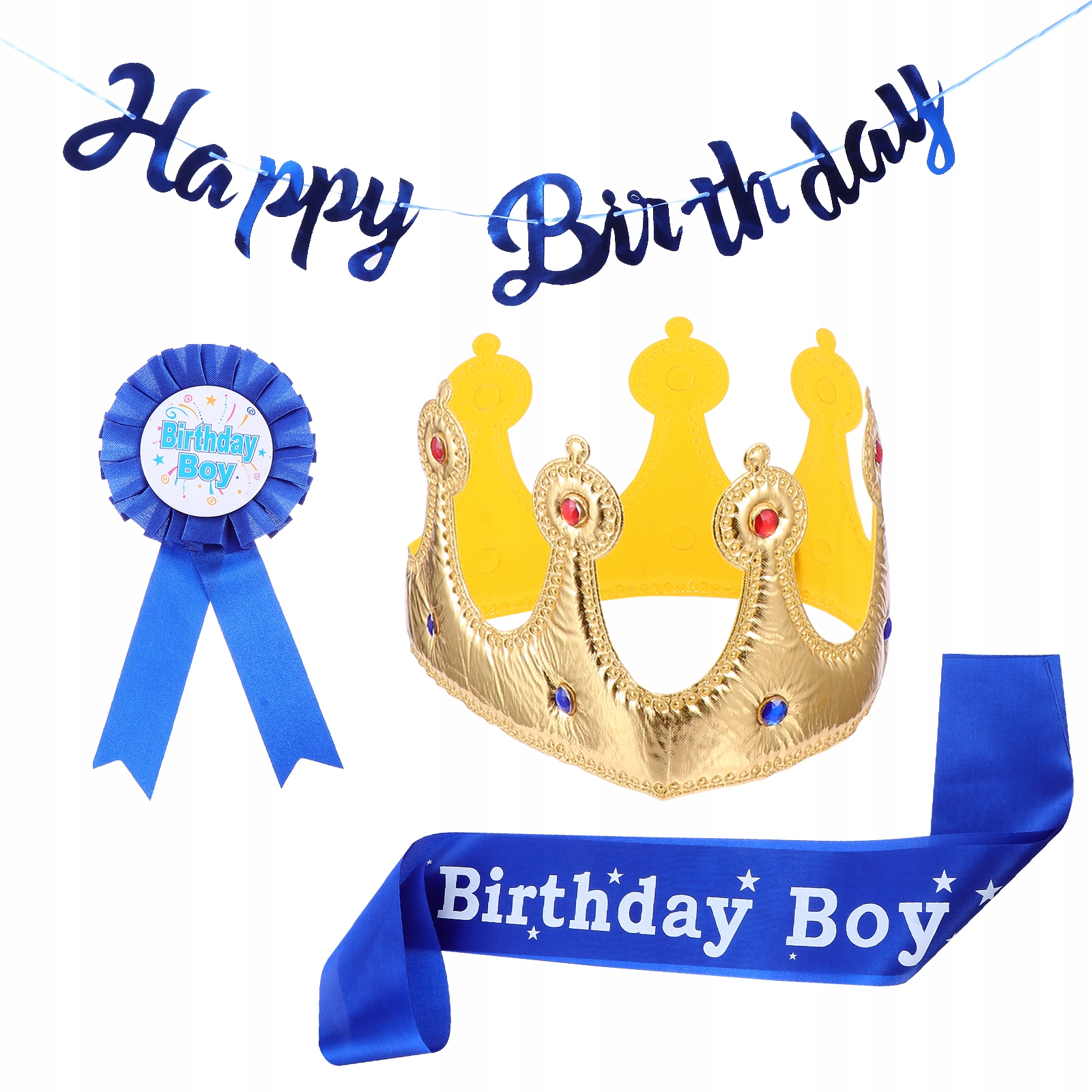 Tetovačky - 1. narodeniny sada Bad Boy Birthday Banner