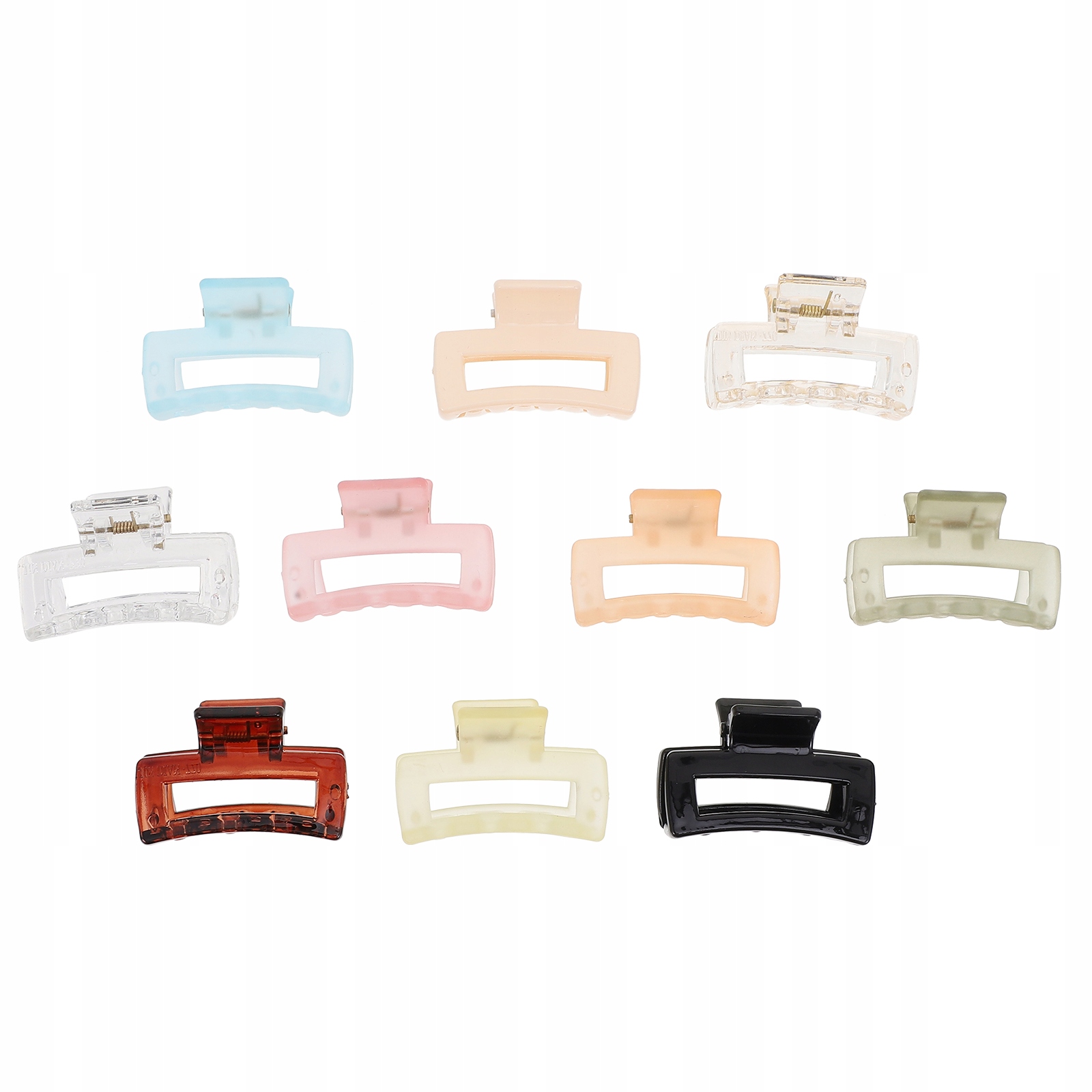 10 kusov Little Hair Claw Clip Clip Conp