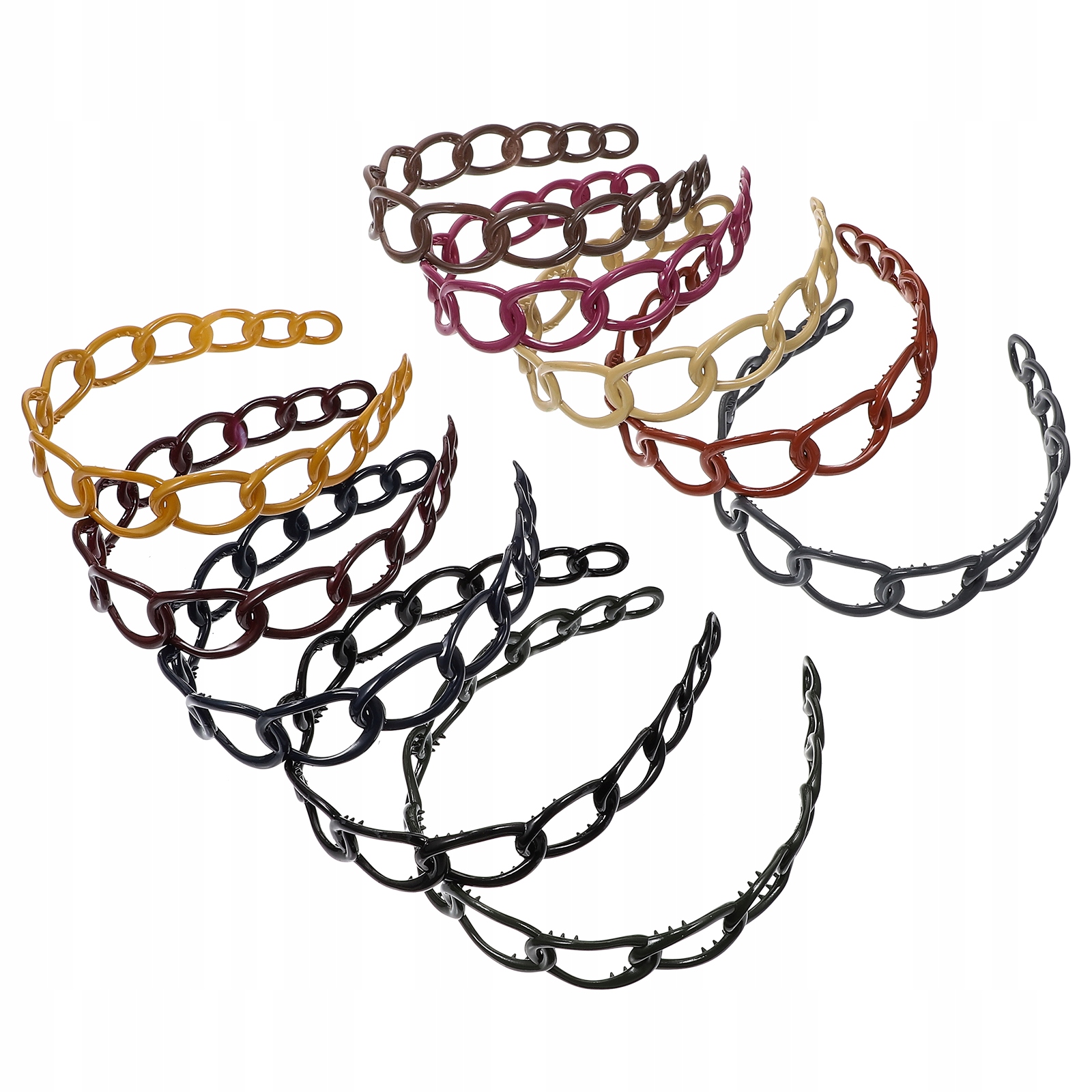 10 retro kusov prepojte Hairband Moda