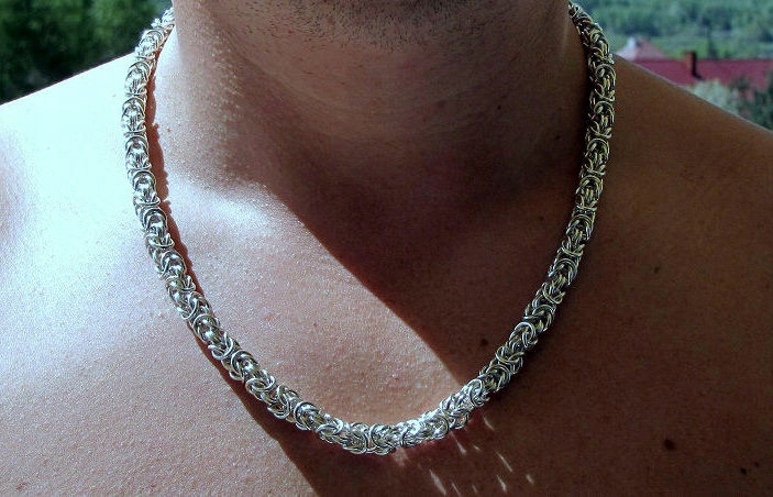 115G Royal-Bizantian Weave 60 cm Silver925