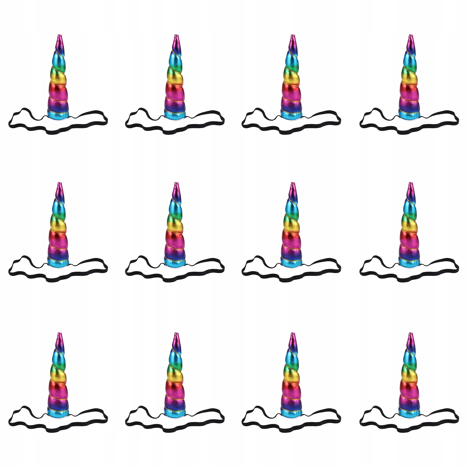 12 Unicorn Hair Band