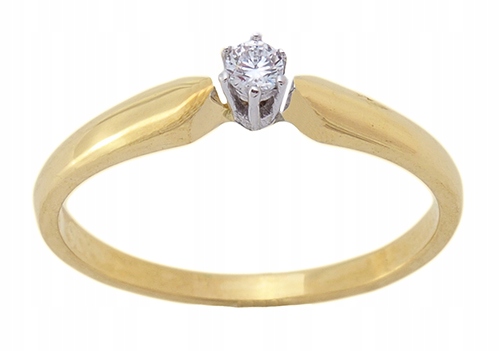 1245 GOLD RING Zásnubné zásnubné 585