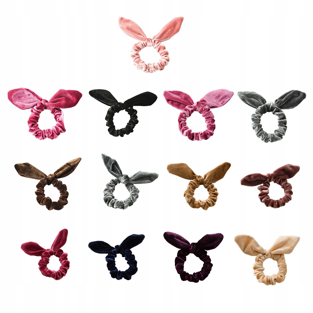 13 vlasových pásiem Bowknot Scrunchie