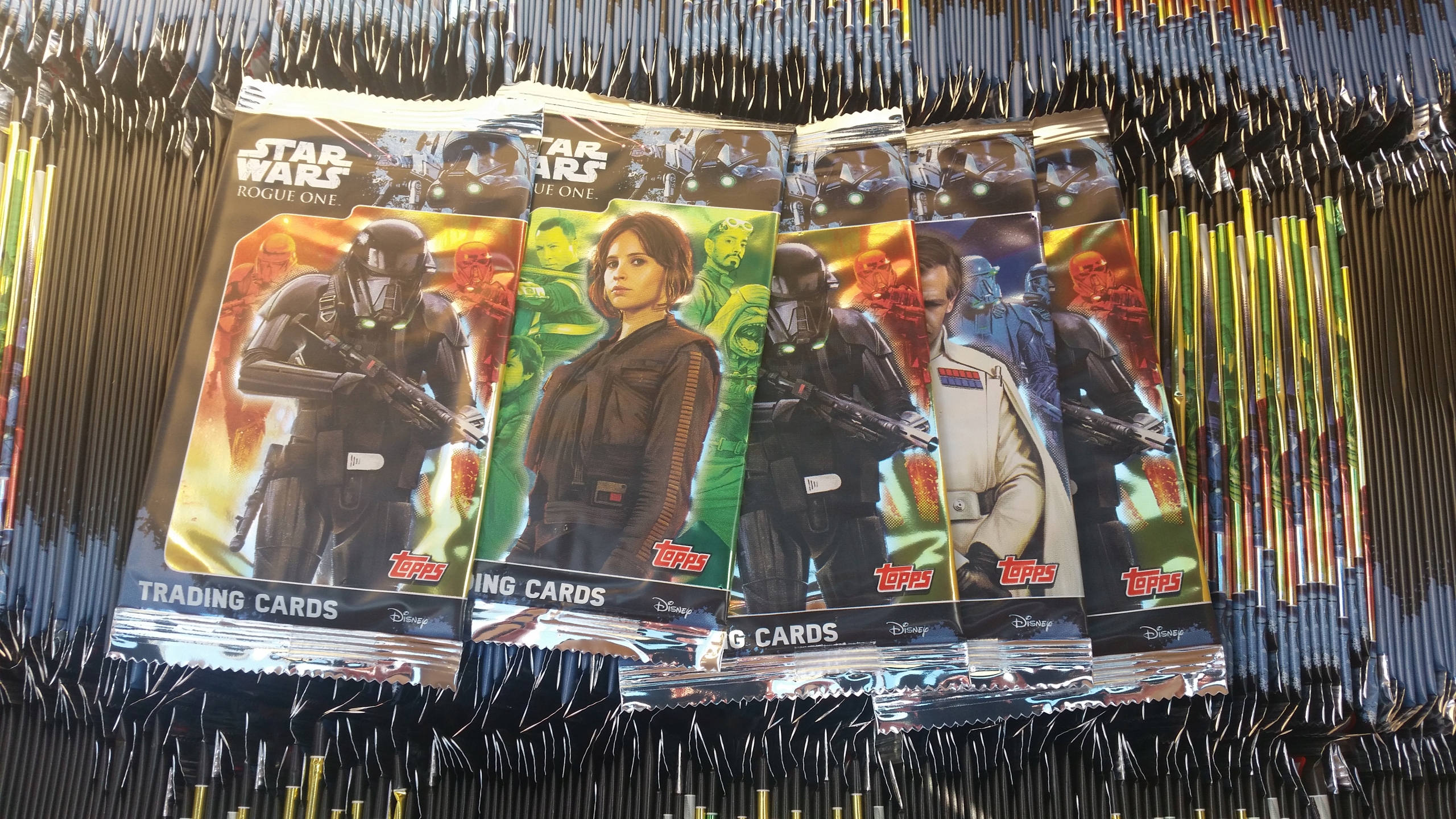 Tetovačky - 1300 vreckov s kartami Star Wars Rogue One