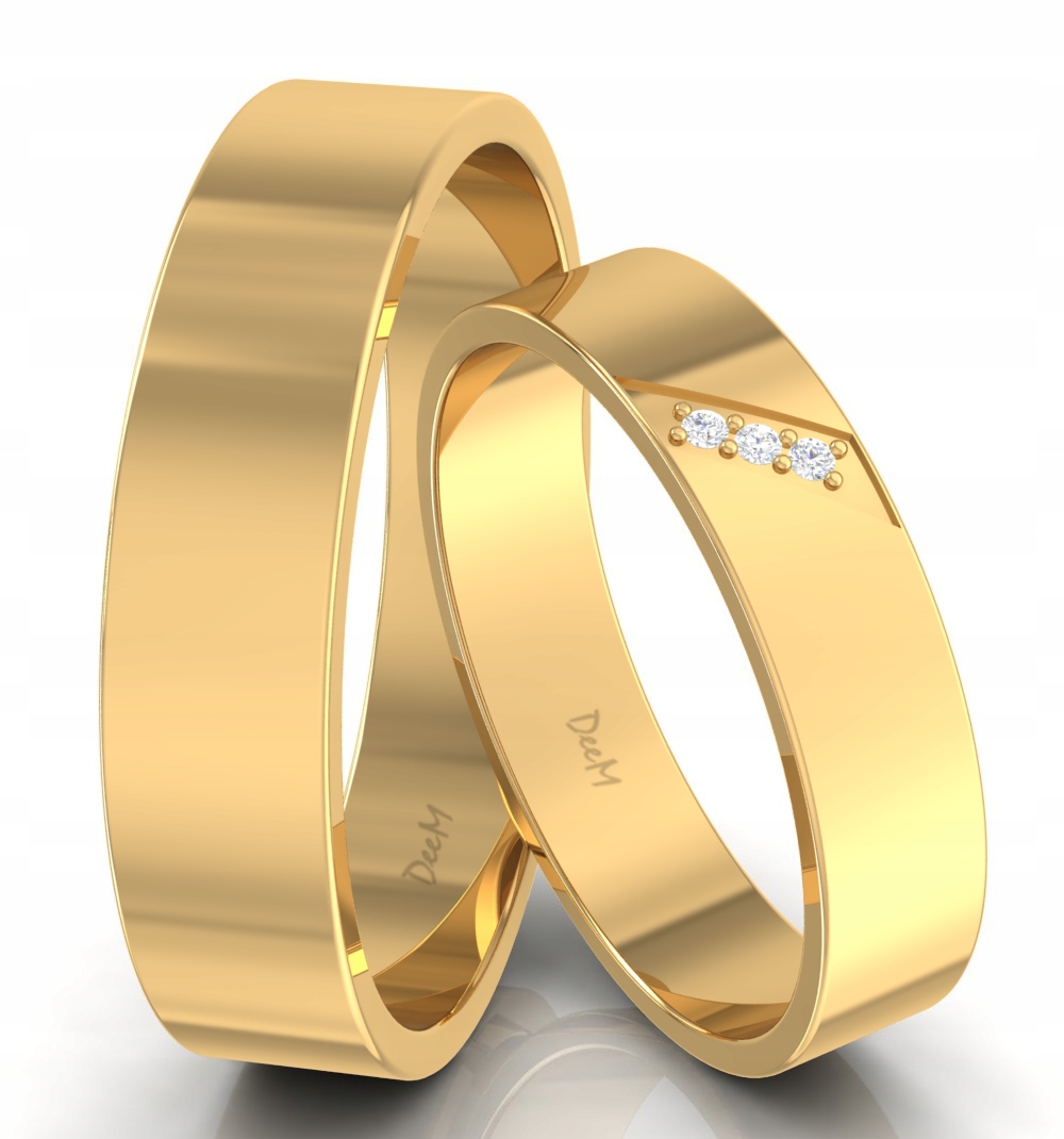 141 ZLATÉ SVADOBNÉ PRSTENE BRYLANT PR 585