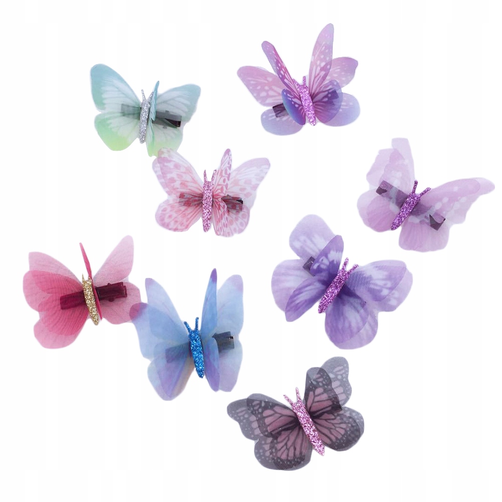 16 farebných baretov pre dievča