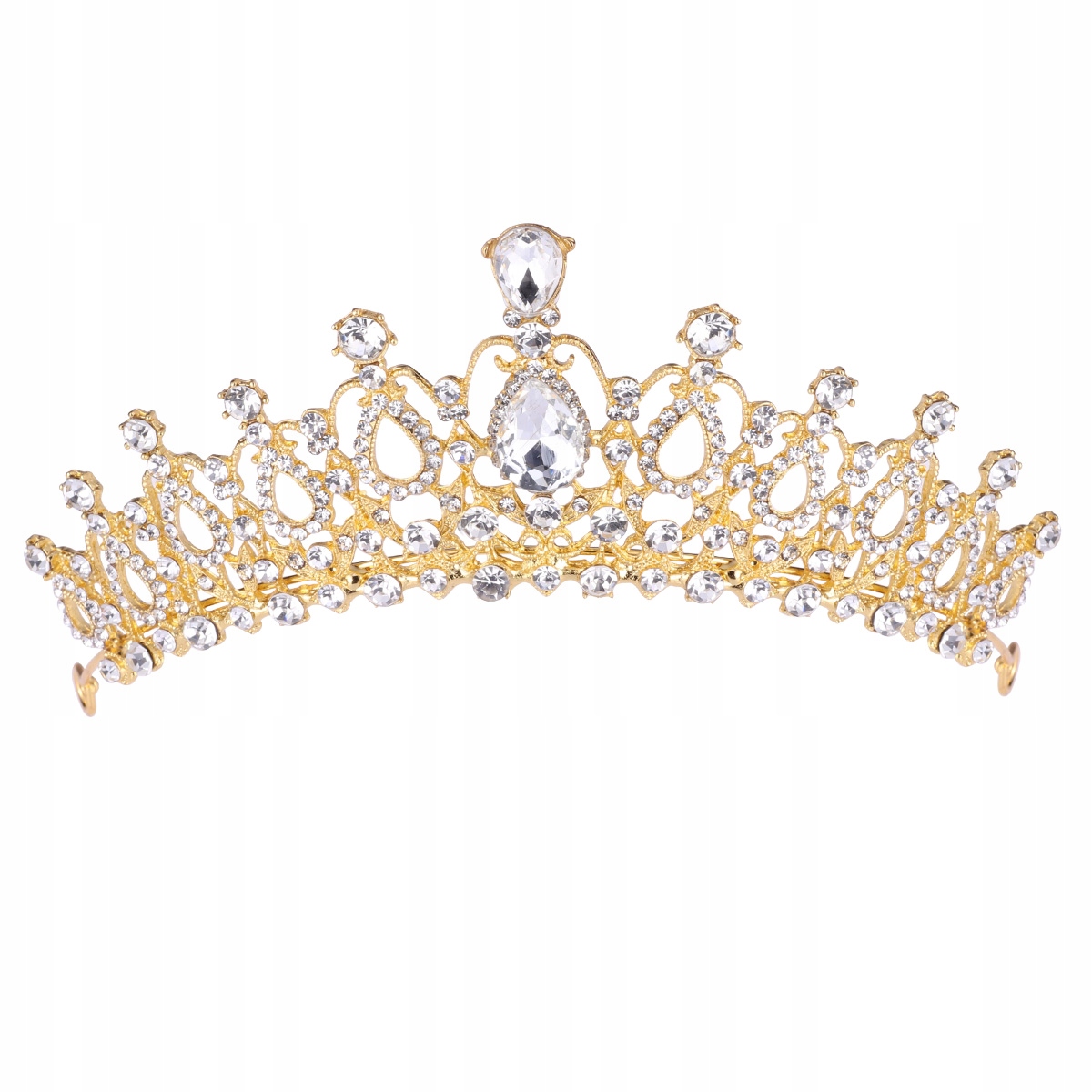 1pc Tiara s čelenkou na hlave retro diadém