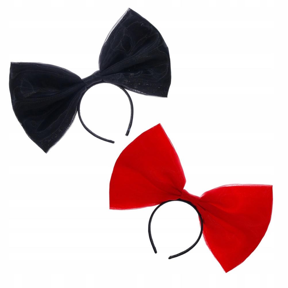 2 kusy bowknot dizajn obručky obruče dievčat rozkošné