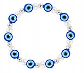 2-balenie Evil Eye Blue náramok turečtiny šťastie