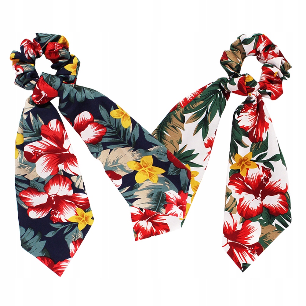 2 kusy Bowknot Pony držiak módne vlasové pásmo