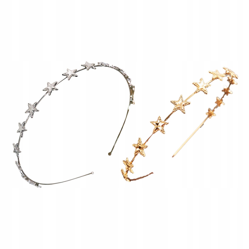 2 kusy Tiara Star Glitter Tiara Star