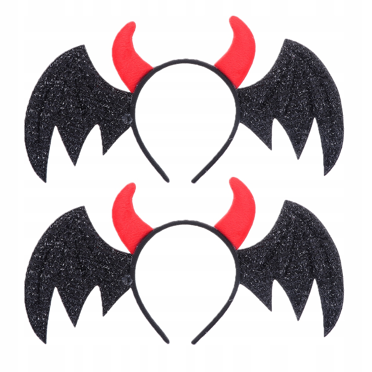 2 Halloween diabol s čelenkou