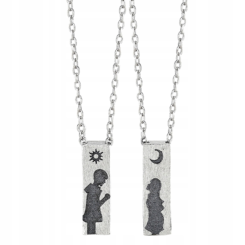 2 kusy Love Choker Srdcový náhrdelník