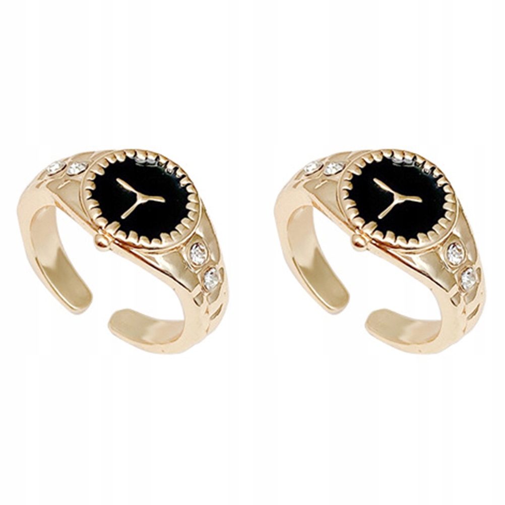 2 kusy Lady Watch Ring Watch for Women
