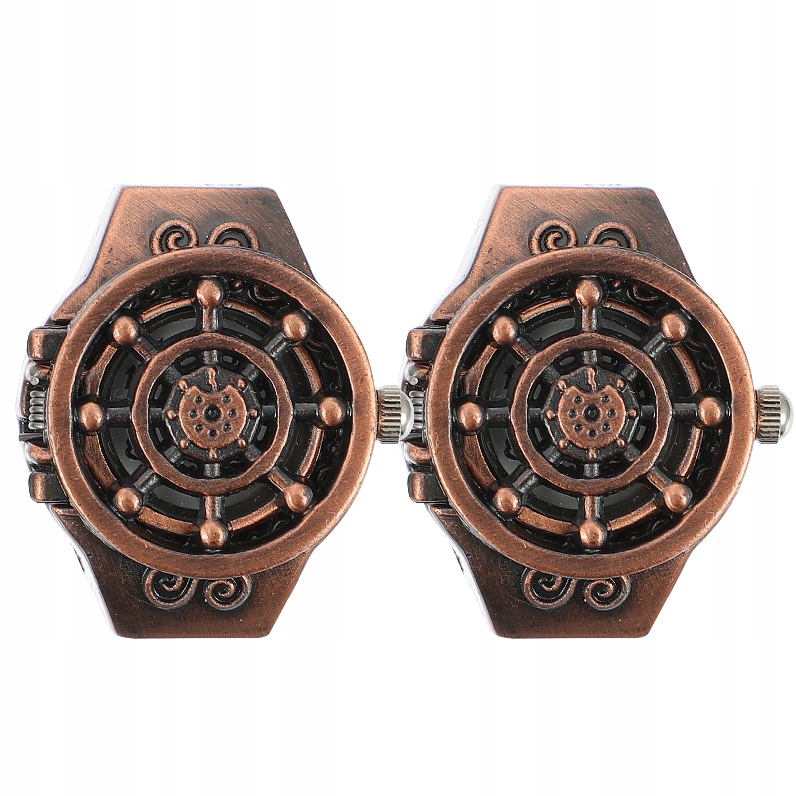 2 kusy Vintage prst hodinky hodinky Chic Watch