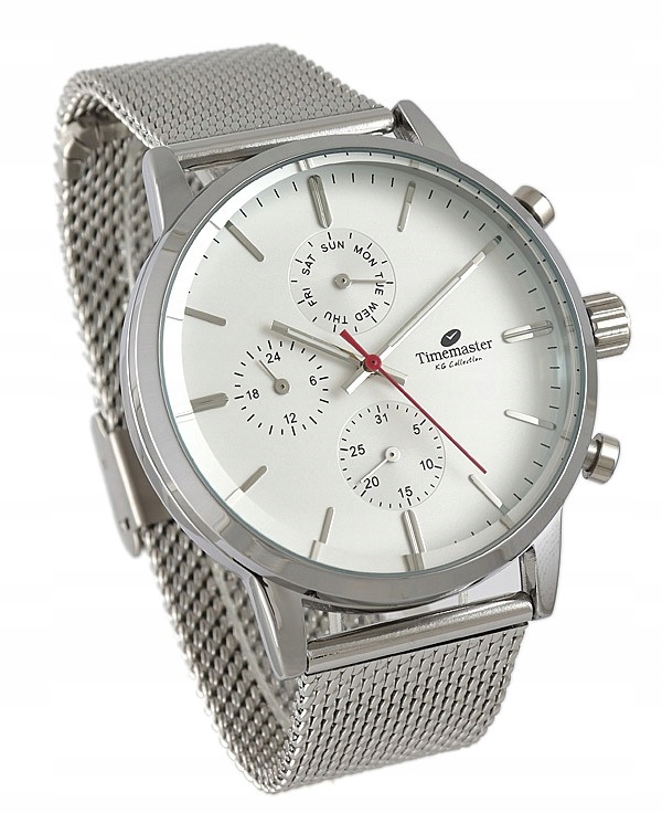 Pánské hodinky - 213/01 Pánsky časový riadok Multidata Mesh Watch