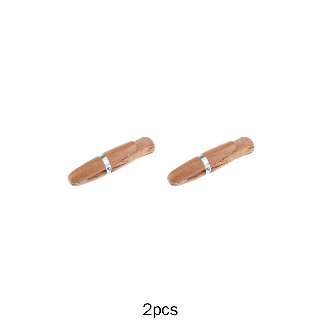 2x Drevené šperky prsteň