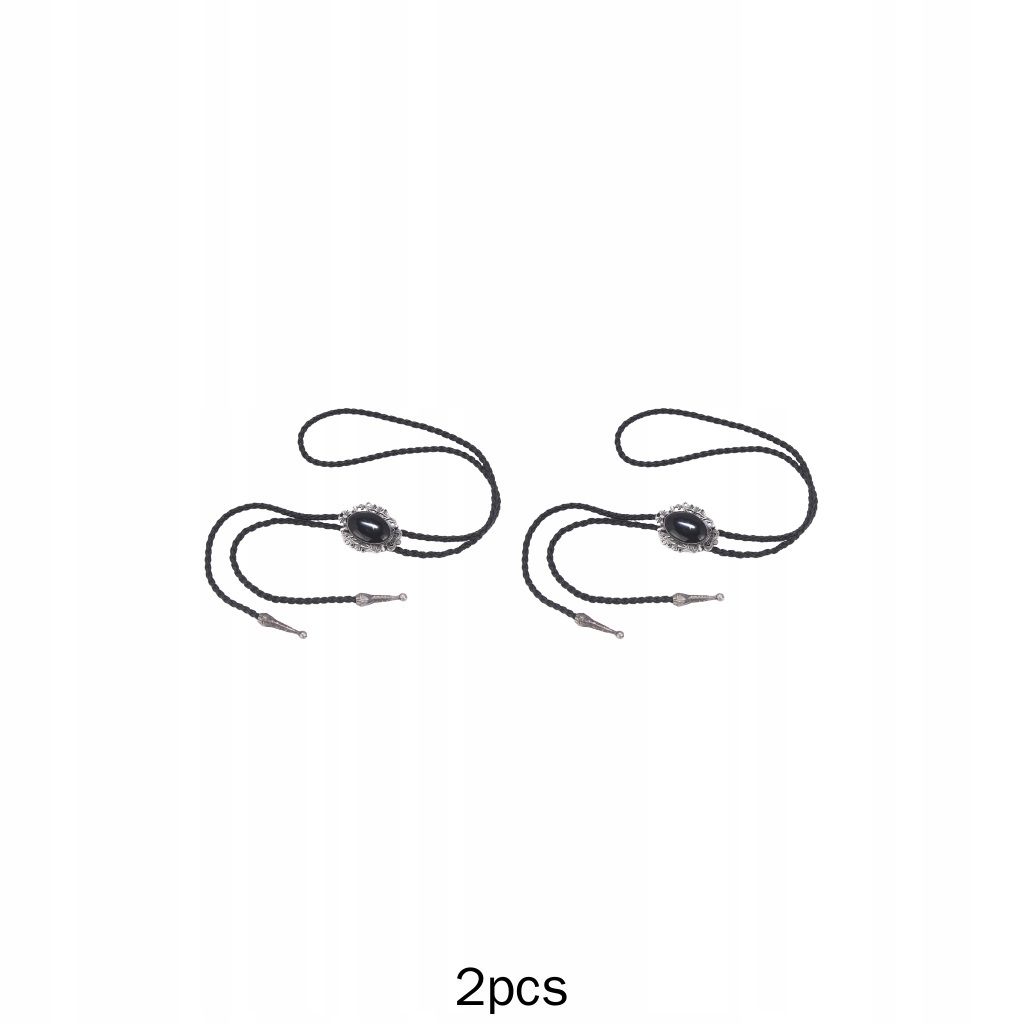 2x Indian Western Cowboy Black Stone Bollo