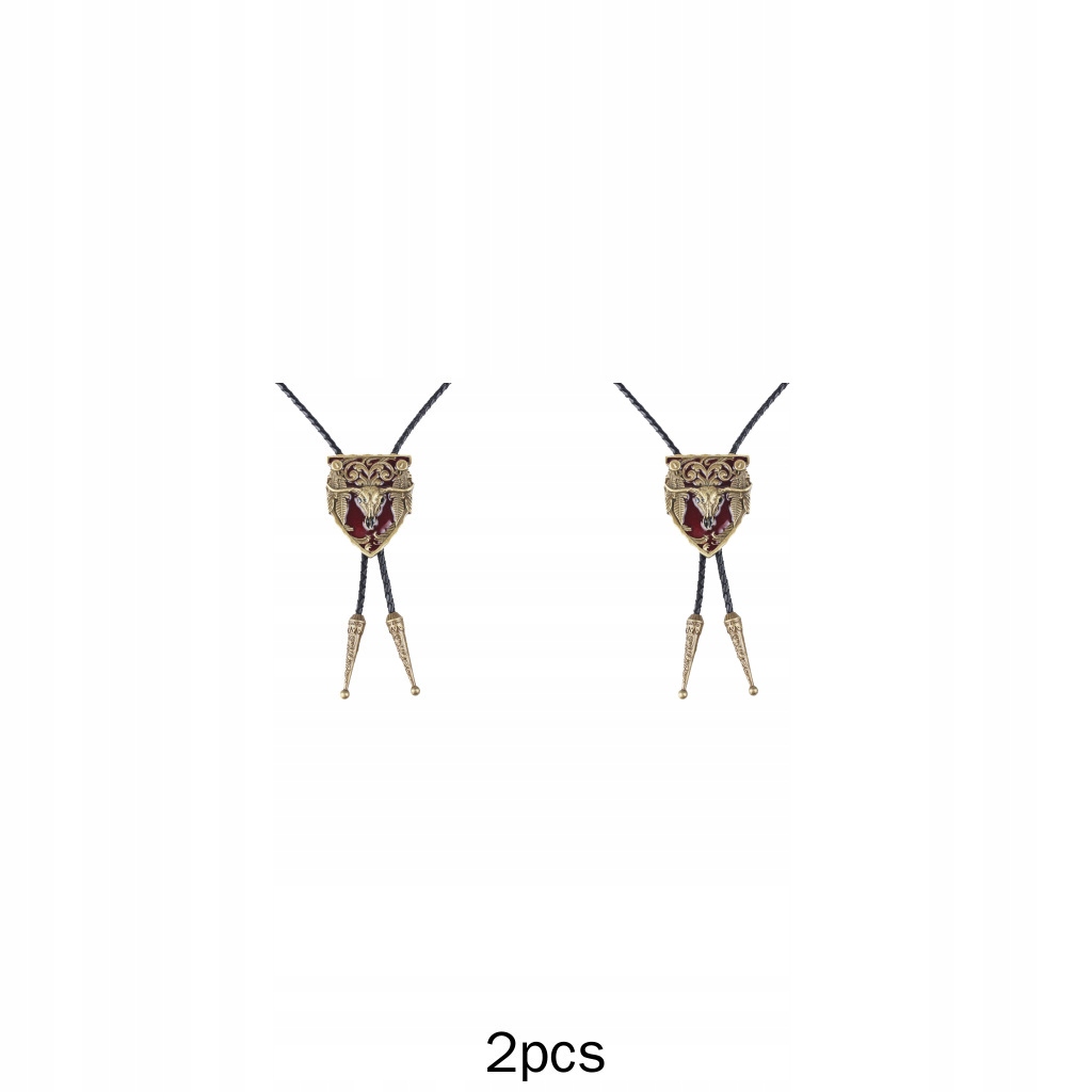 2x pánsky náhrdelník v štýle Vintage Western Cowboy