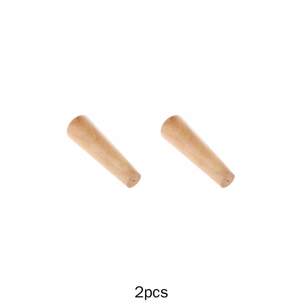 2x okrúhly drevený šperk