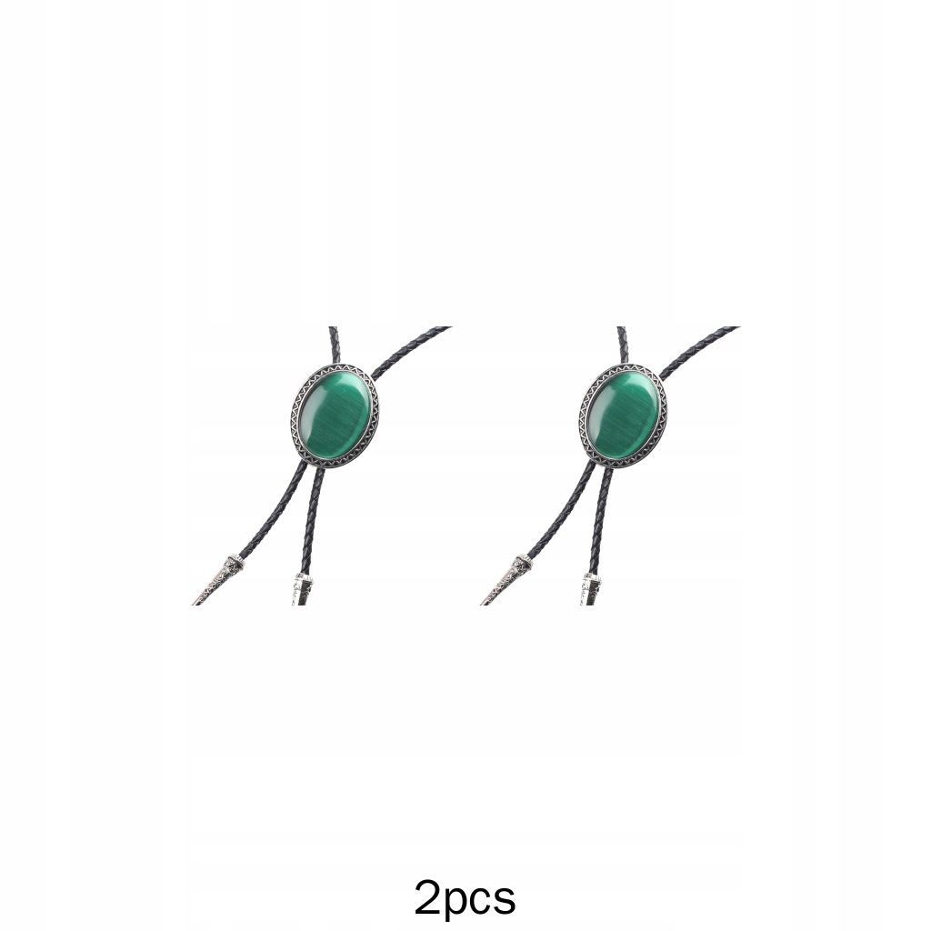 2x Prírodná zelená zelená opálená koža