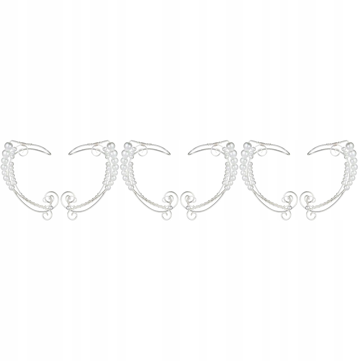 3 páry rozprávok Tales Ear Jewelry Fairy Tales Cosplay náušnice