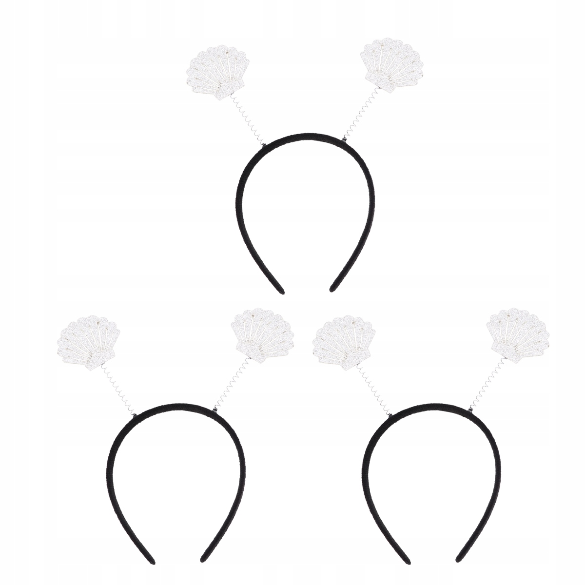 3 kusy brokátové vlasové pásy do
