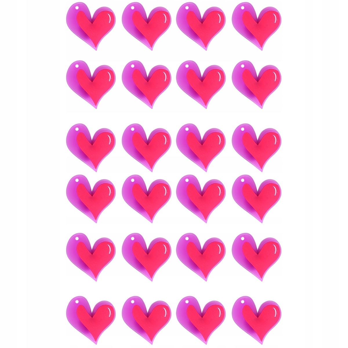 30 kusov brošňa na Valentína