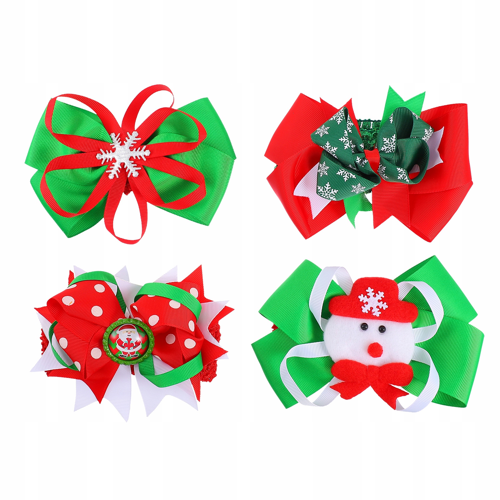 4 kusy vianočných dievčat Bowknot