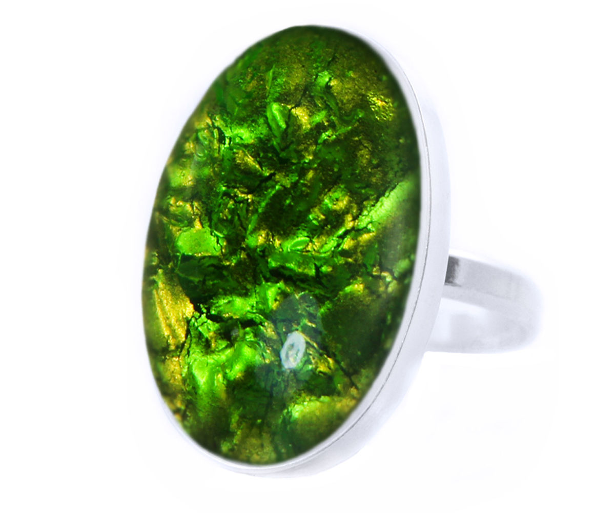 Zbierka 4 prvkov zelenej peridotovej zeme