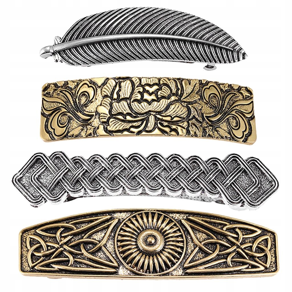 4. v vintage štýle Barrette Barrette veľká