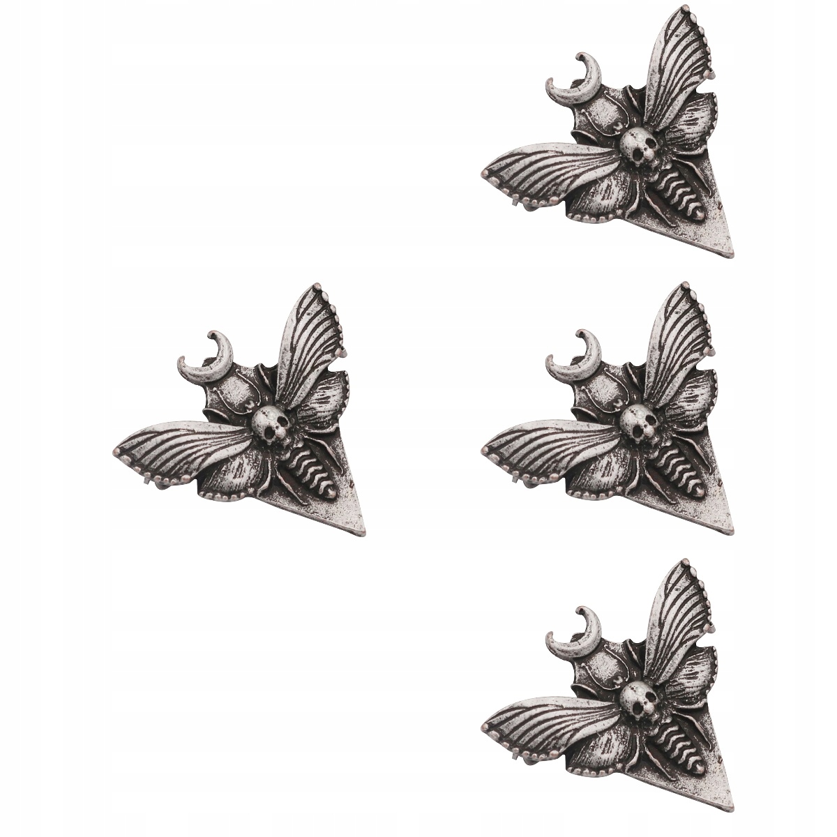 4x Roztomilý darčekový špendlík s dekorom Moth Backpack
