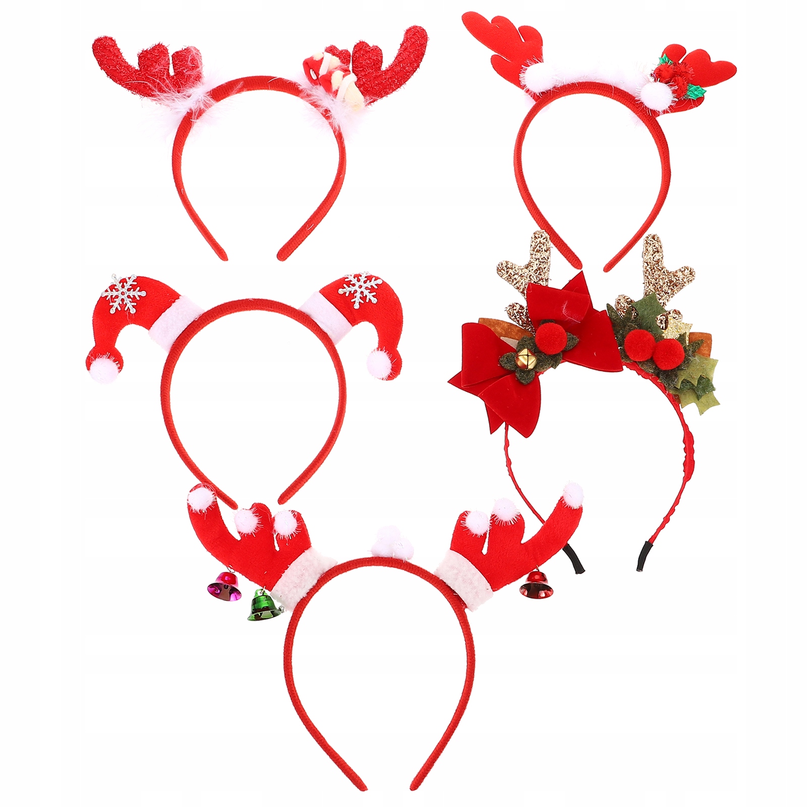 5 kusov Jeleń Horn Hoops Deer kostým tvrdo