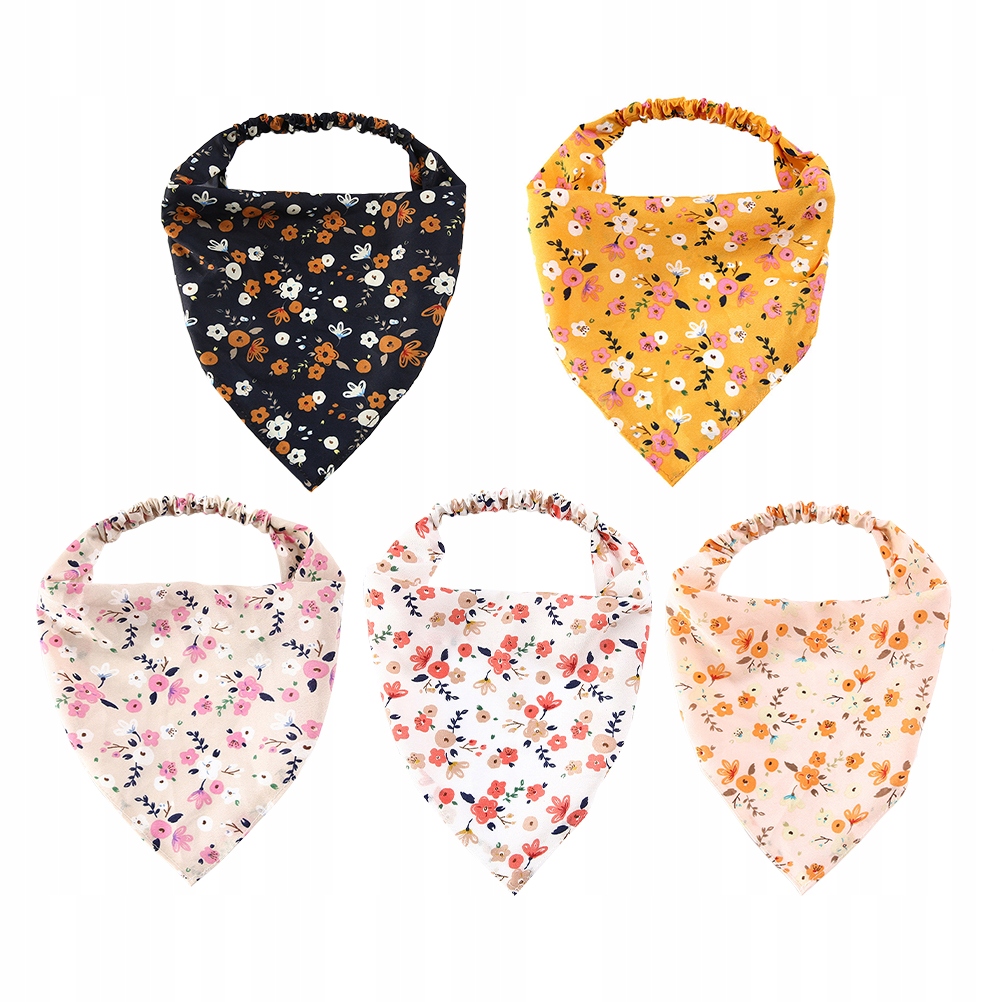 5 kusov hlavy Bandana Bands for Women Hair