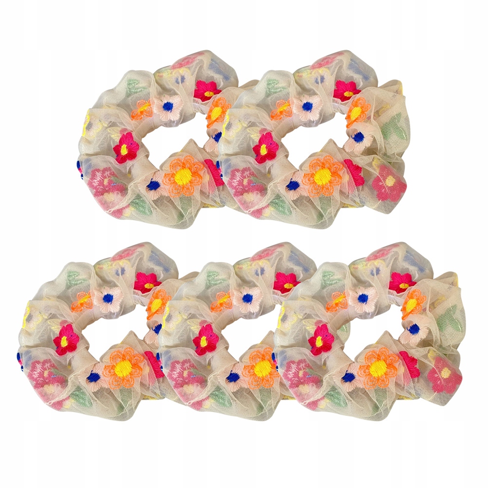 5 kusov vlasy kvetinové lano vlasy
