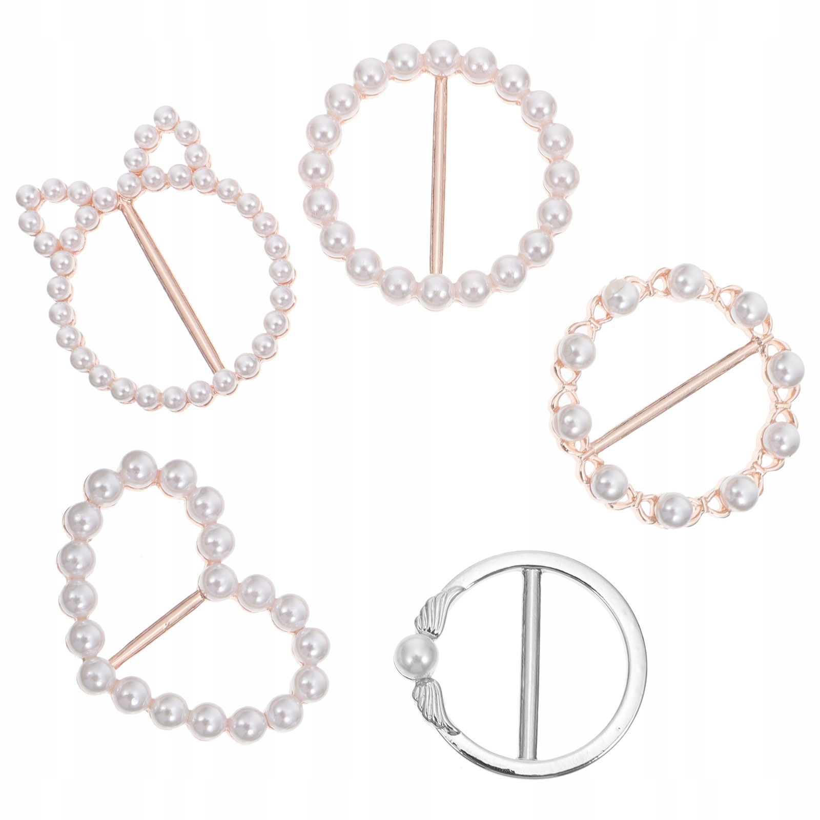 5-kusové sveterové klipové tričko Rings