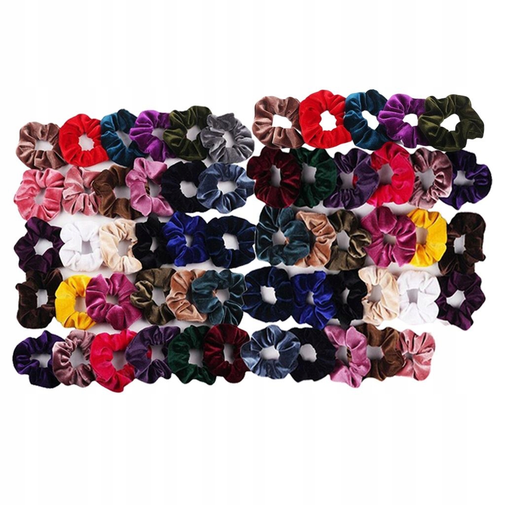 58 Elastics Elastics, Scrunchie Velvet Bands