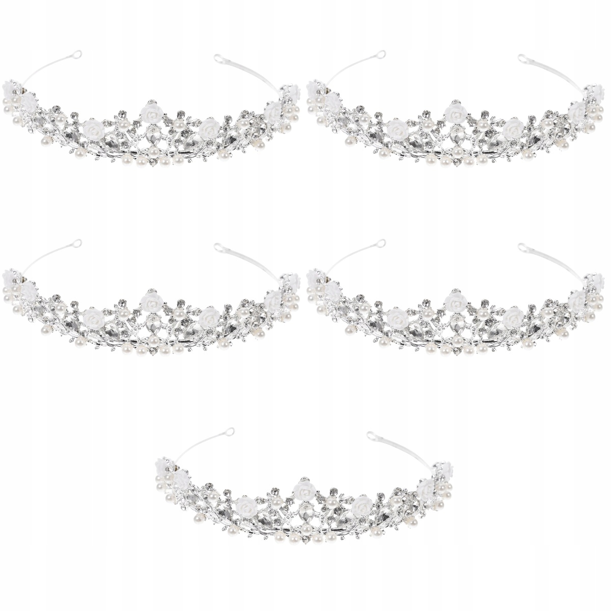 5x pre novomanželské svadobné diadženia Tiara