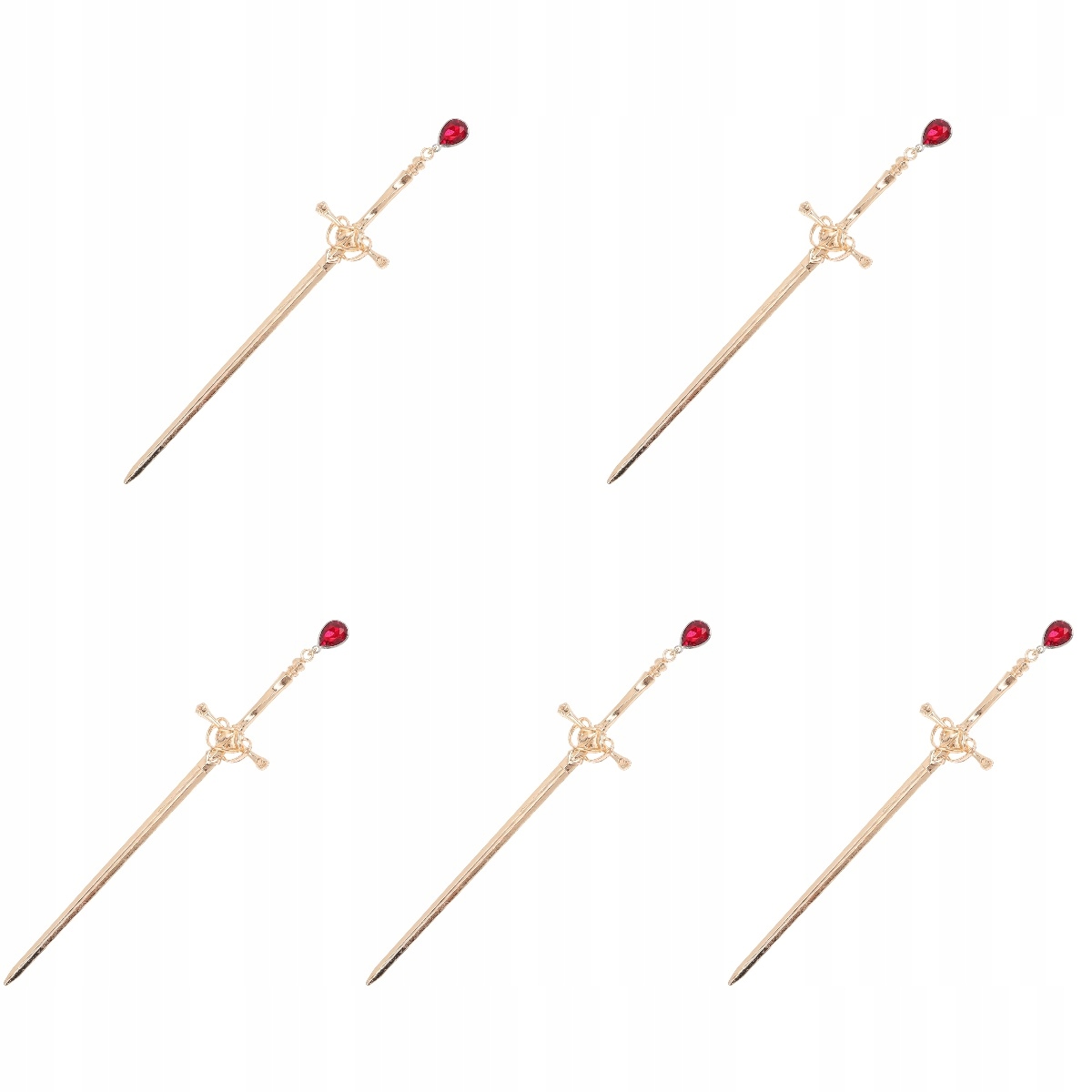 5x pre vlasy s posúvacie vlasy Pin Pin Pin Pin