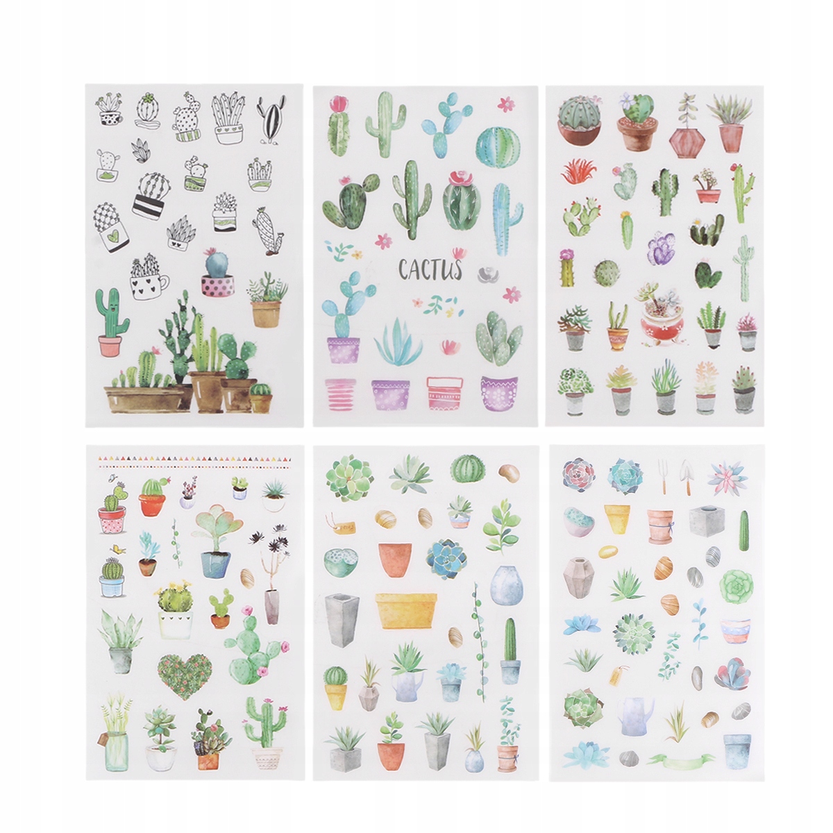 Tetovačky - 6 plachiet scrapbooking nálepky na denníky