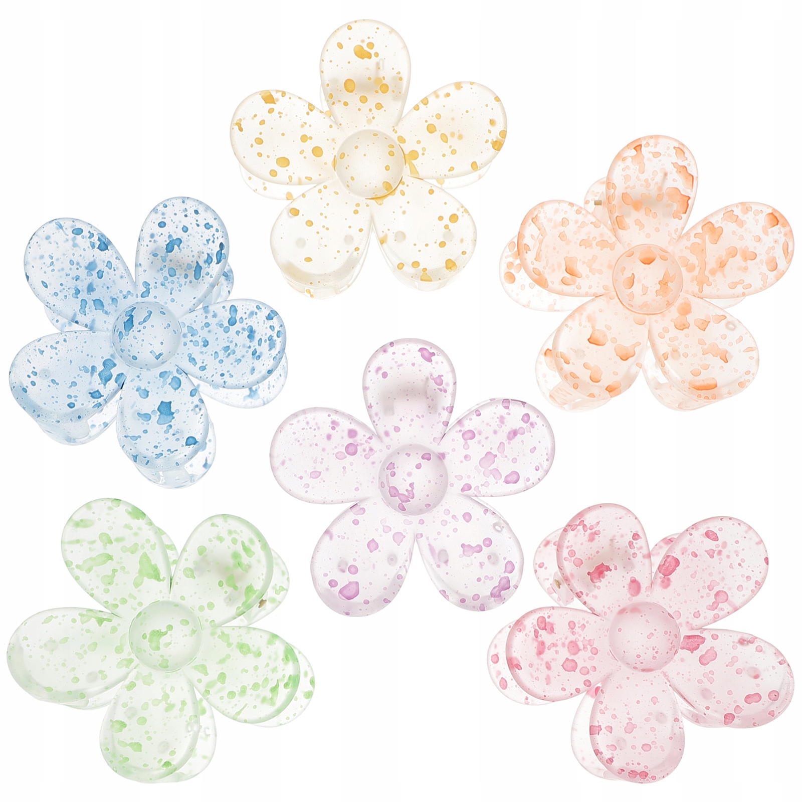 6 vlasových svoriek na vlasy-Zaciski