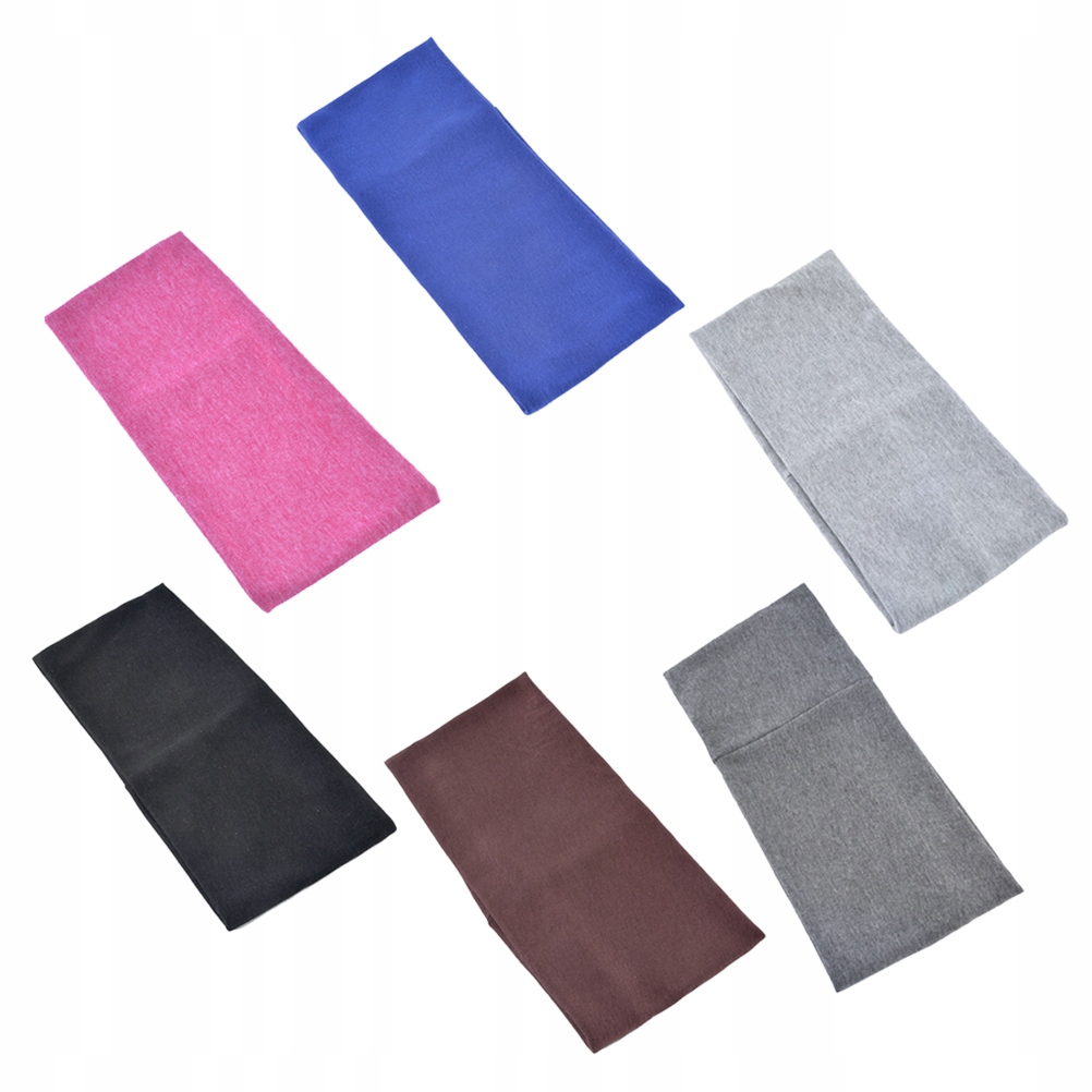 6 kusov Športové vlasové kapely Sport Headband