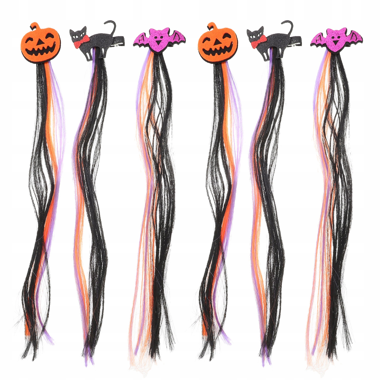 6ks na predlžovanie vlasov Clips Clip Braid Clip