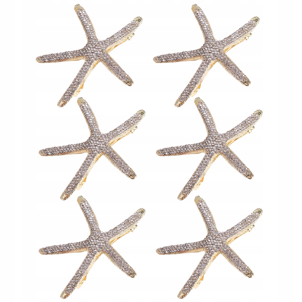 6ks lesklý dhinestone for Hair Fashion Girls