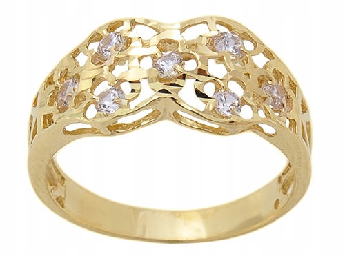 877 Openwork Openwork Openwork Ring 585