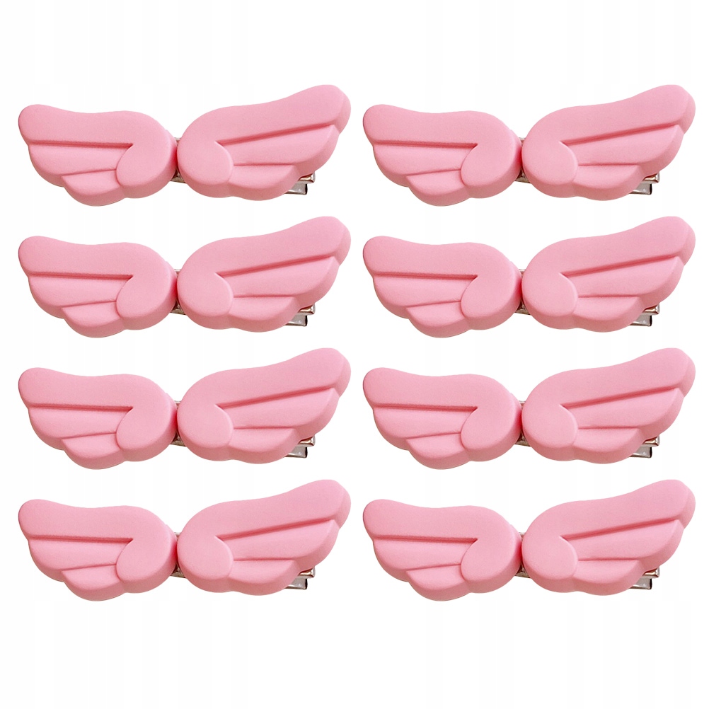 8ks krídlové účesy klipy Duckbill Hairpins