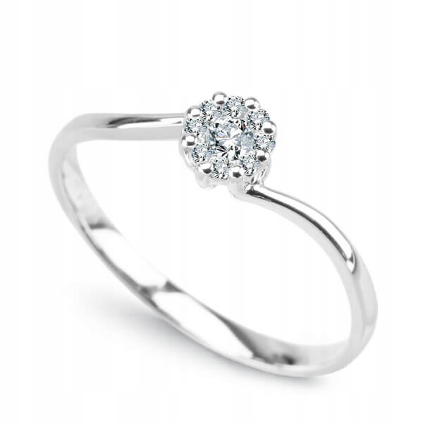 9 diamantov 0,12 ct G / Si1 - PBD3471 STAVIORI