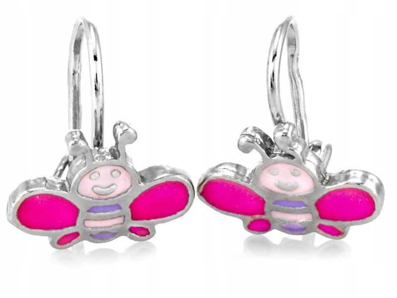 925 strieborných detských motýľov